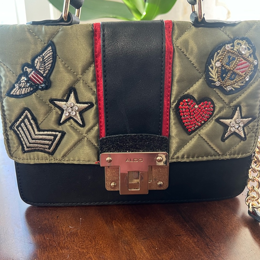 Aldo Patch Handbag
